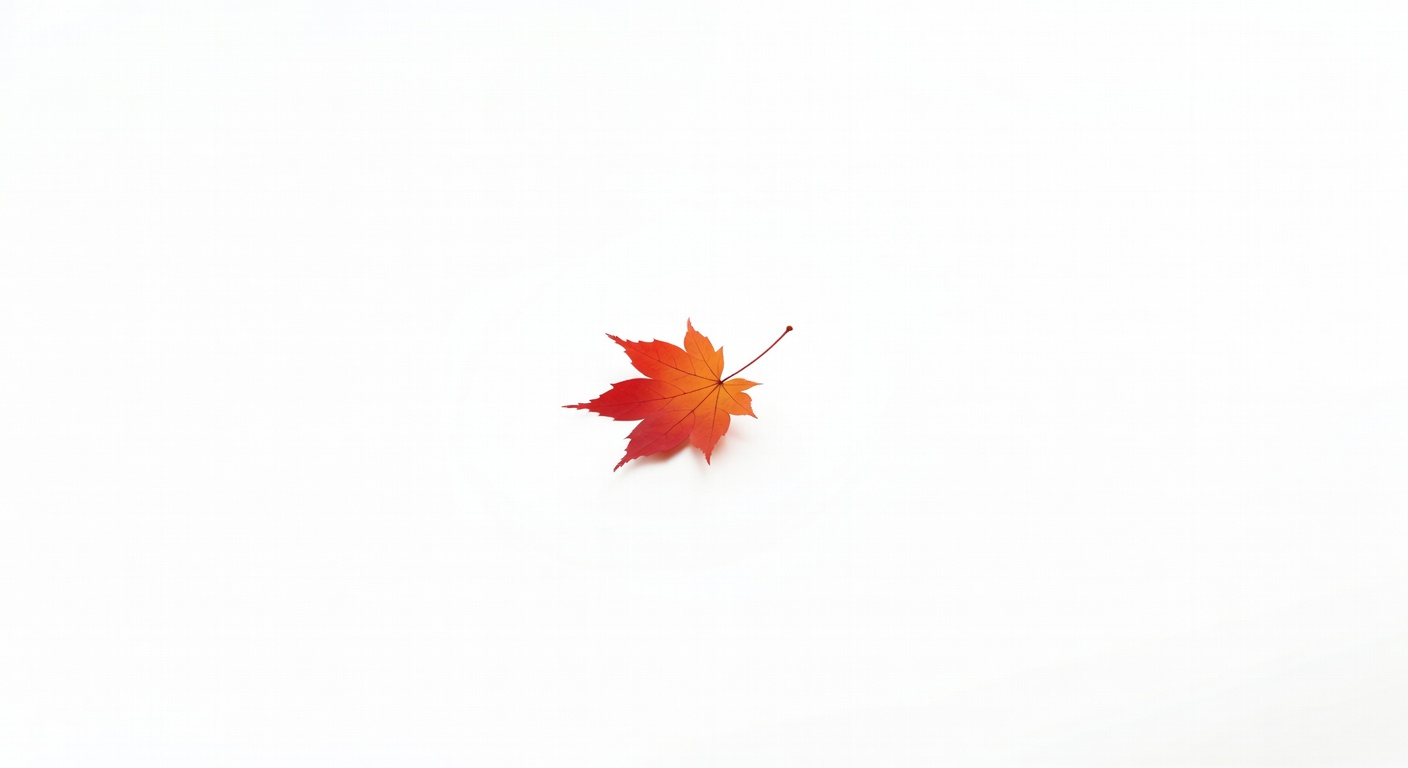 Autumn change — new beginnings